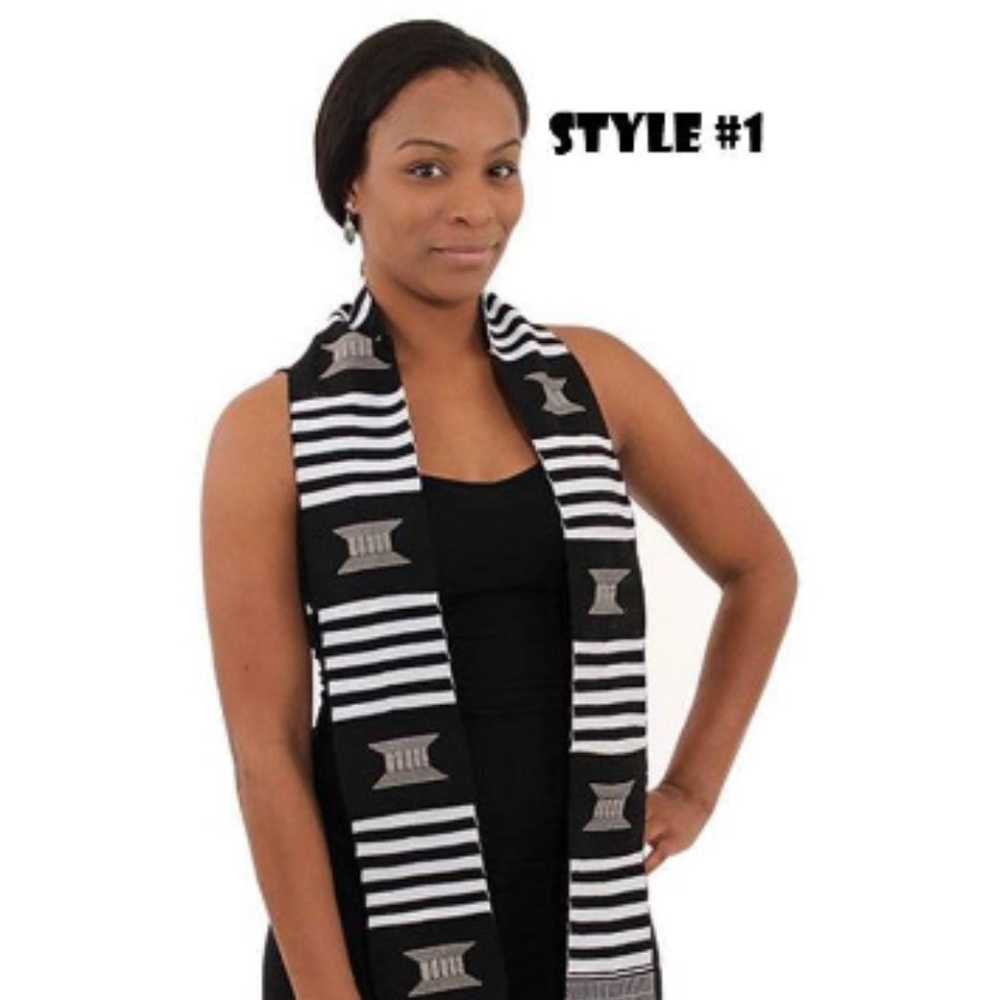 Woven Sash - Solid Kente